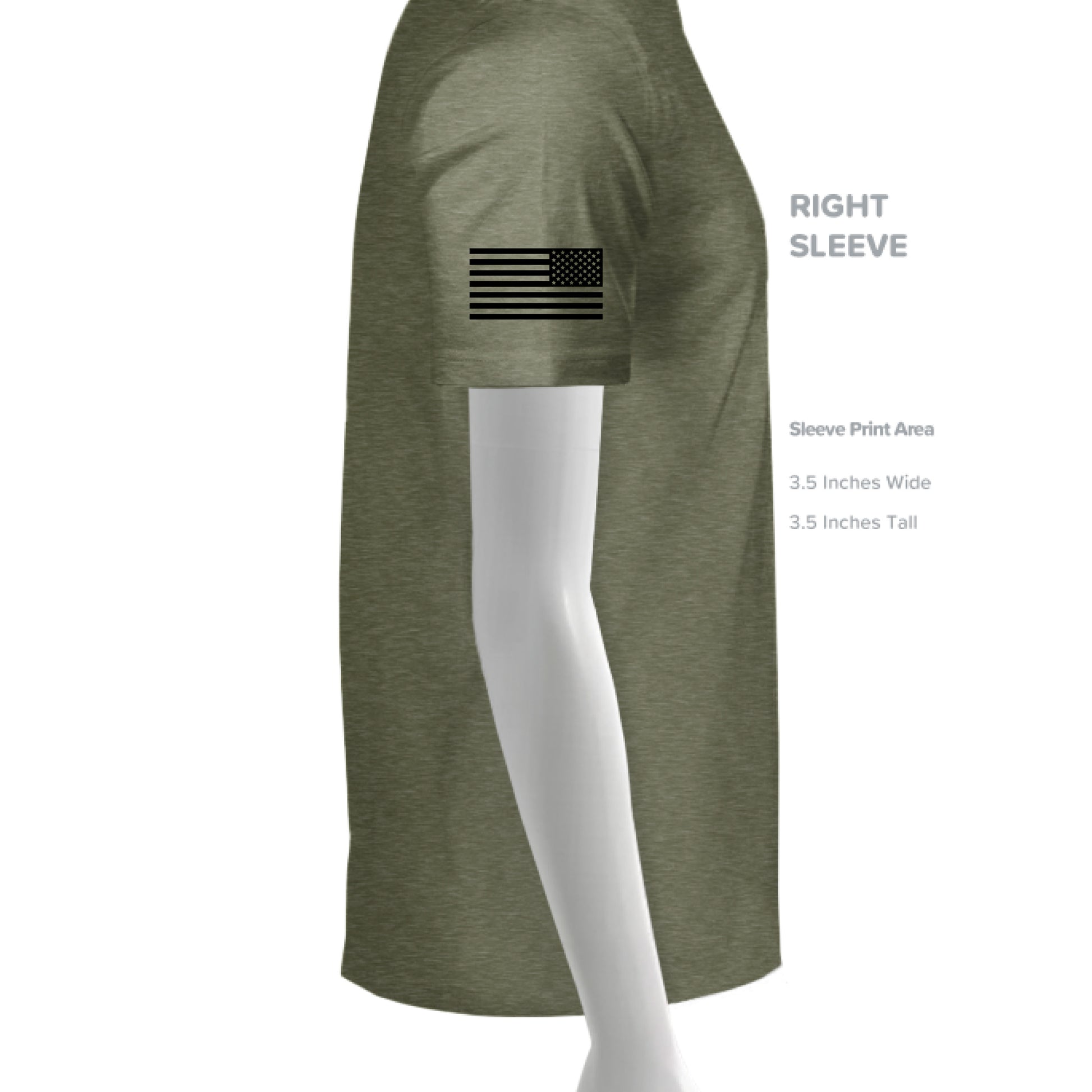 MILITARY GREEN - SLEEVE_RIGHT