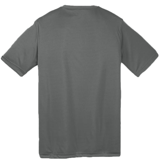 Iron Grey Heather - YST350 - BACK