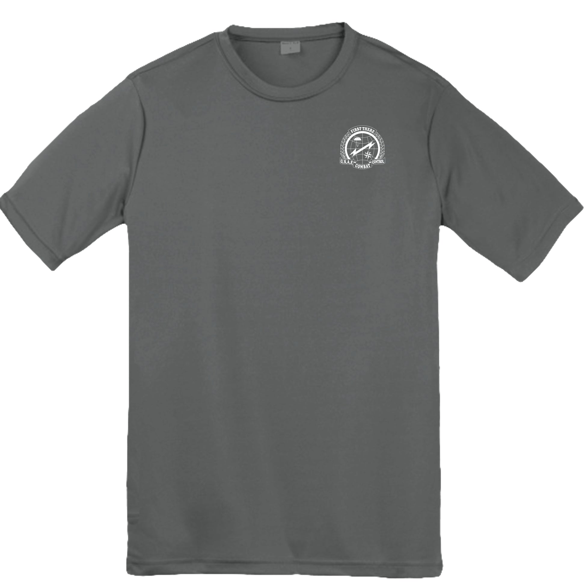 Iron Grey Heather - YST350 - FRONT