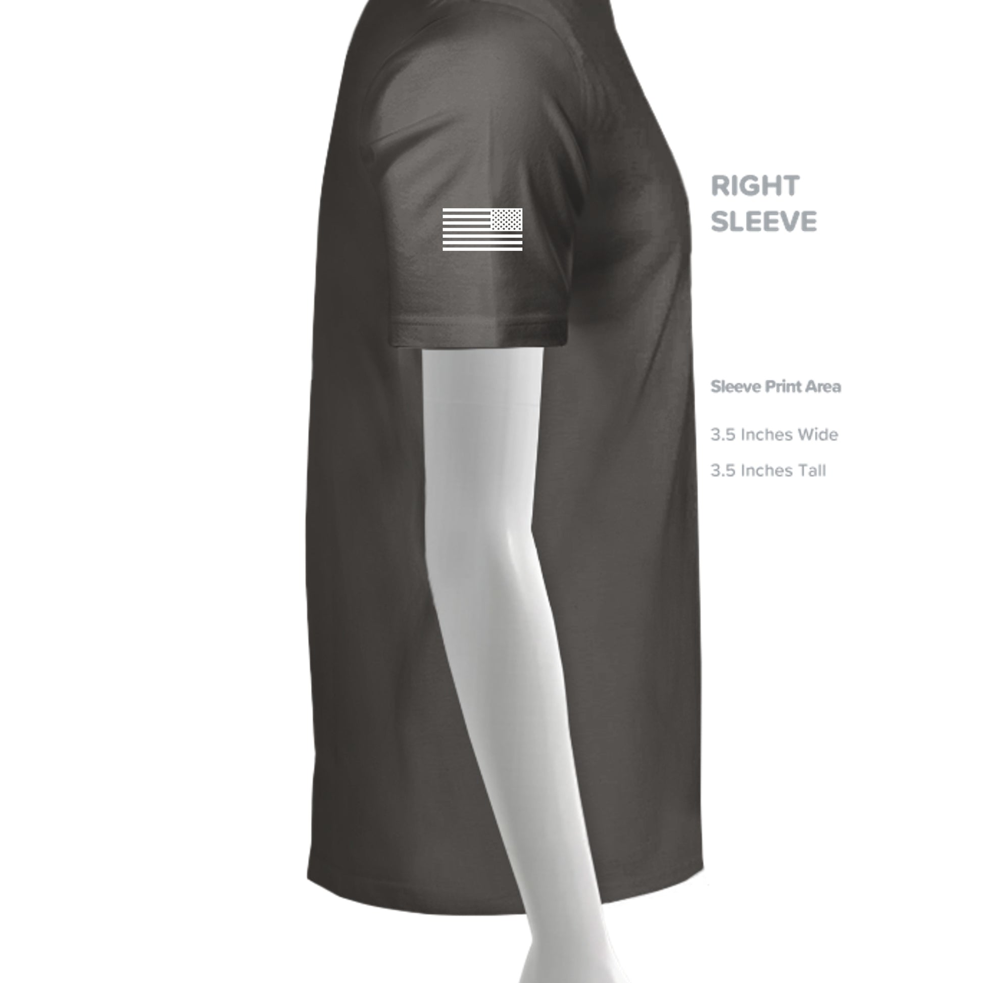 Iron Grey - YST350 - SLEEVE_RIGHT