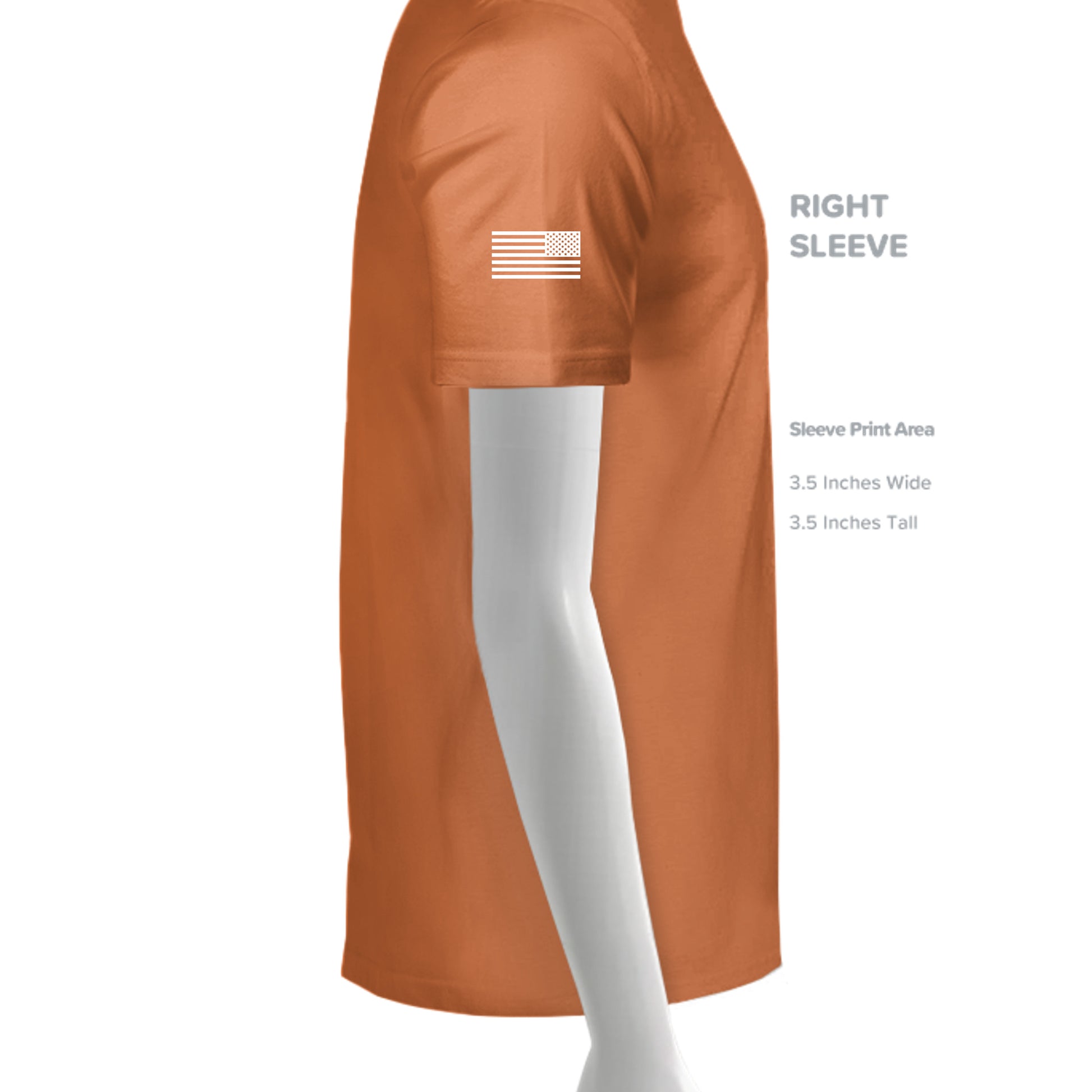 Texas Orange - YST350 - SLEEVE_RIGHT