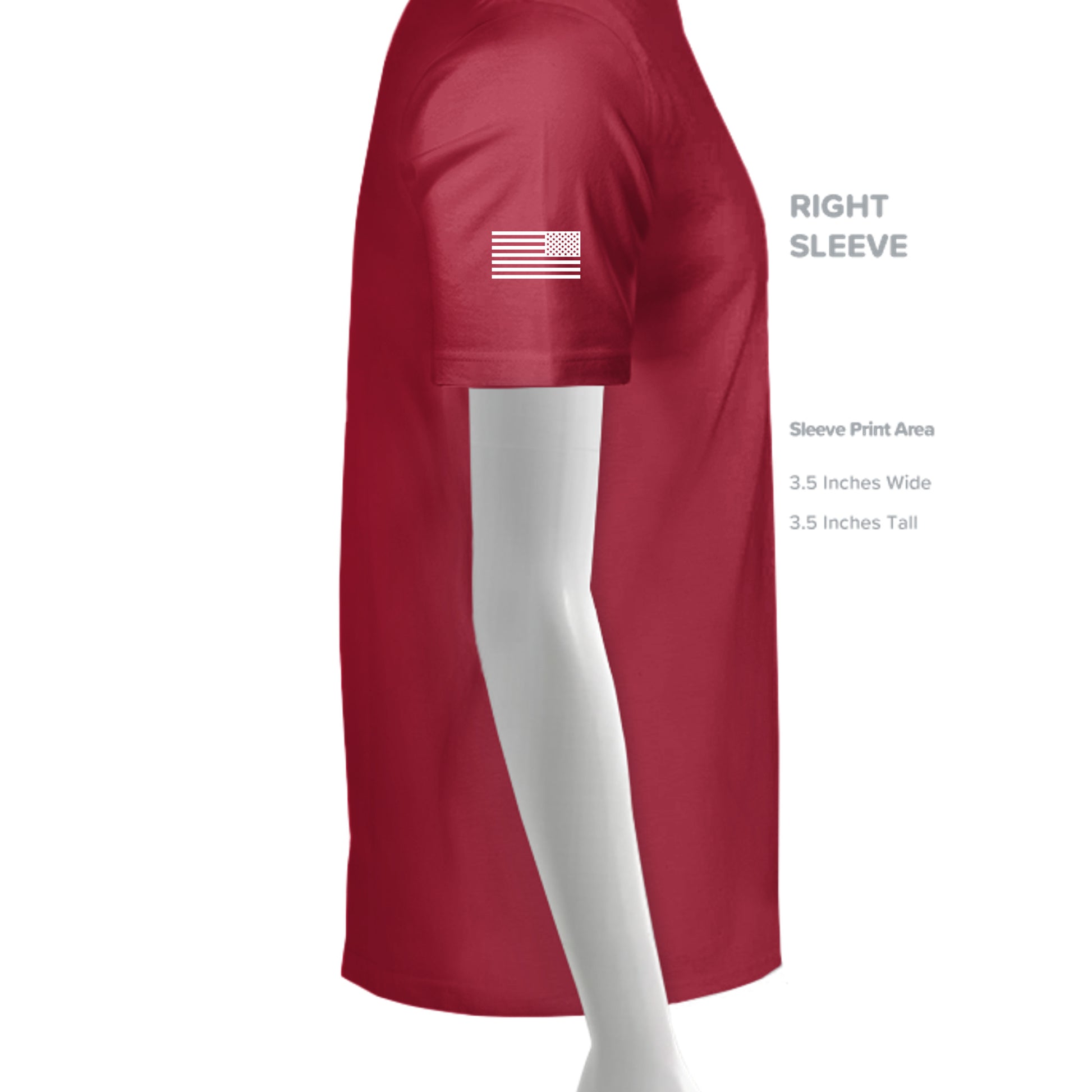 Deep Red - YST350 - SLEEVE_RIGHT