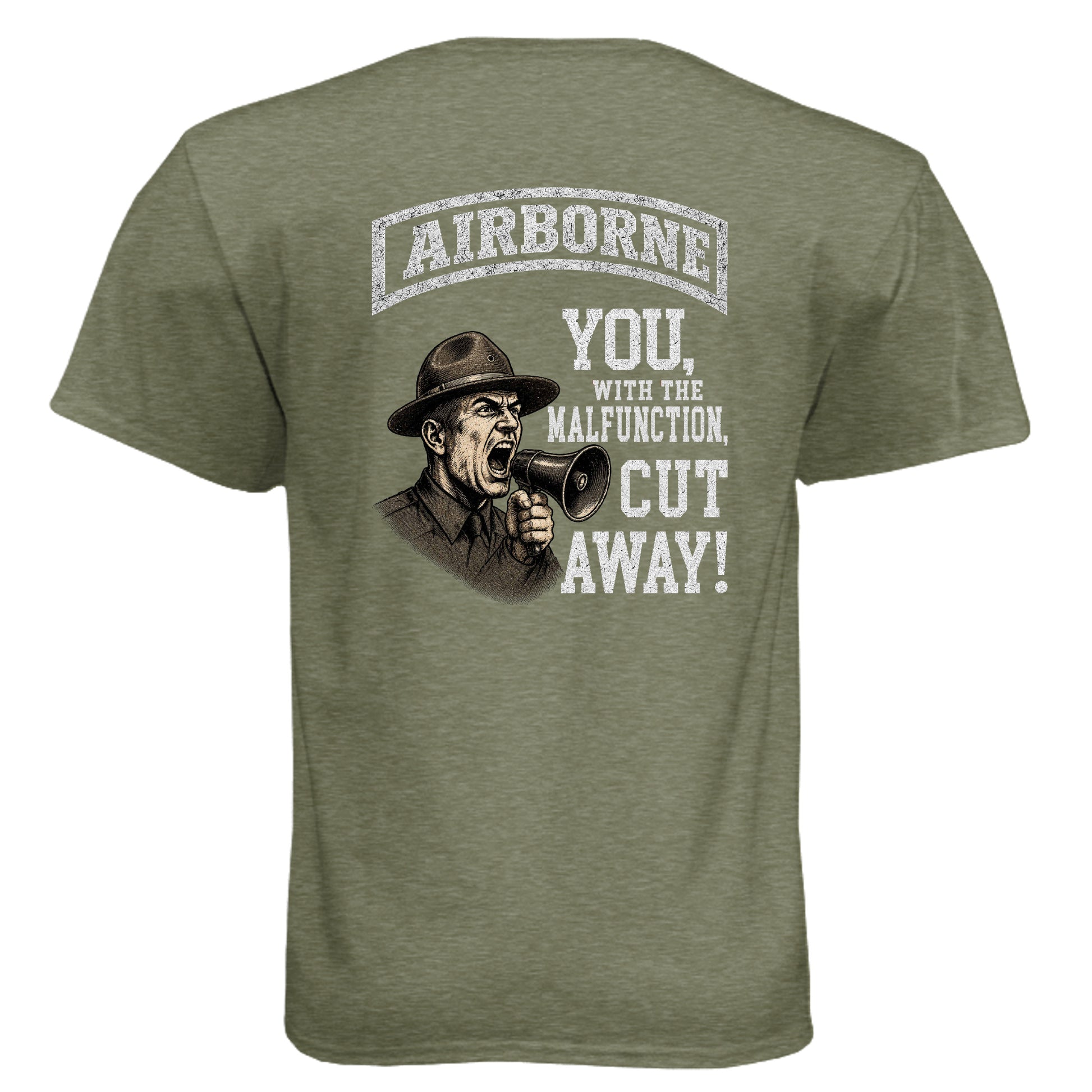 MILITARY GREEN - 6010 - BACK