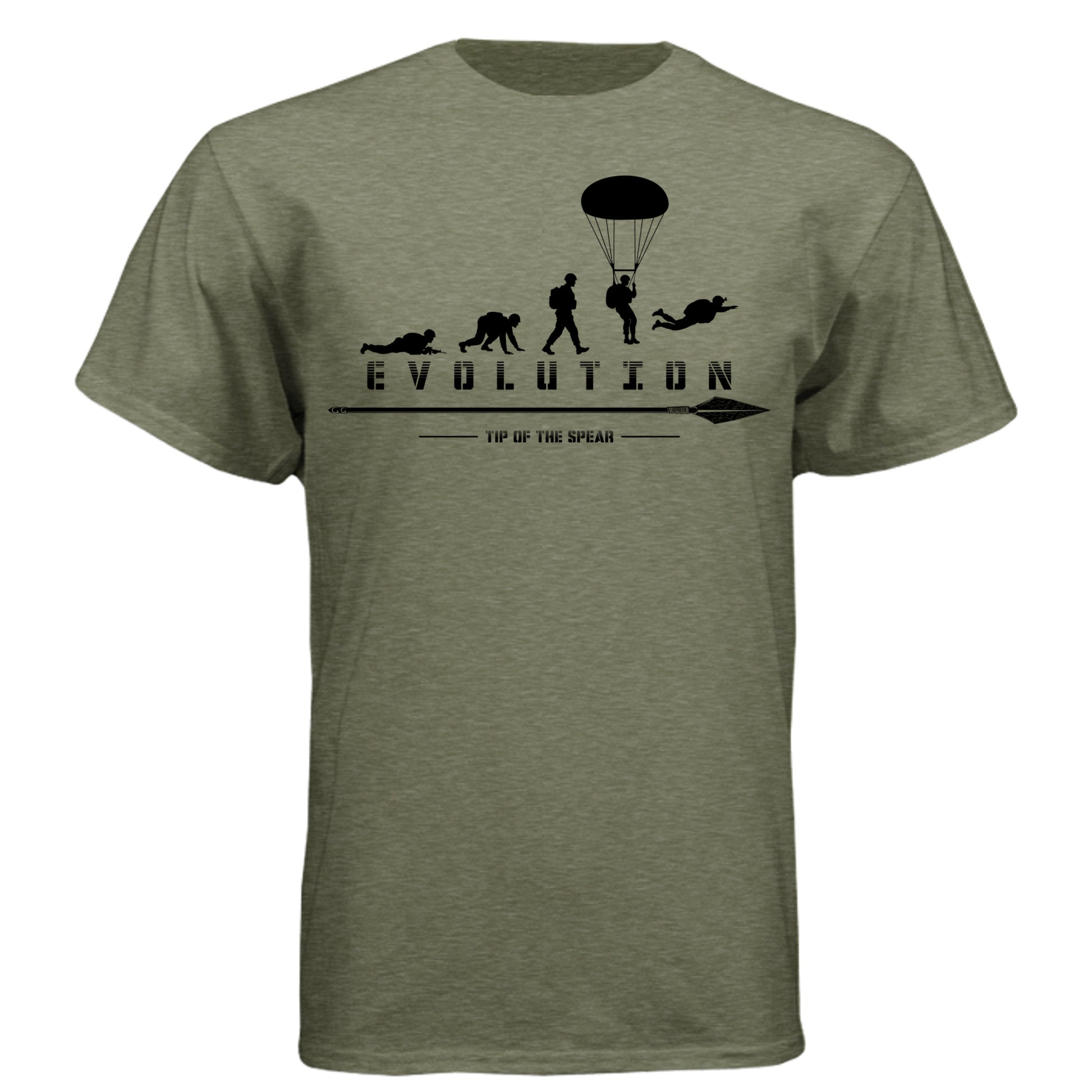 MILITARY GREEN - 6010 - FRONT