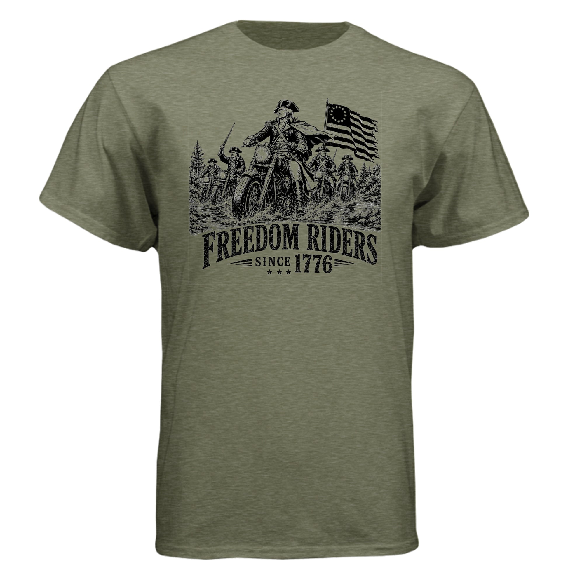 MILITARY GREEN - 6010 - FRONT