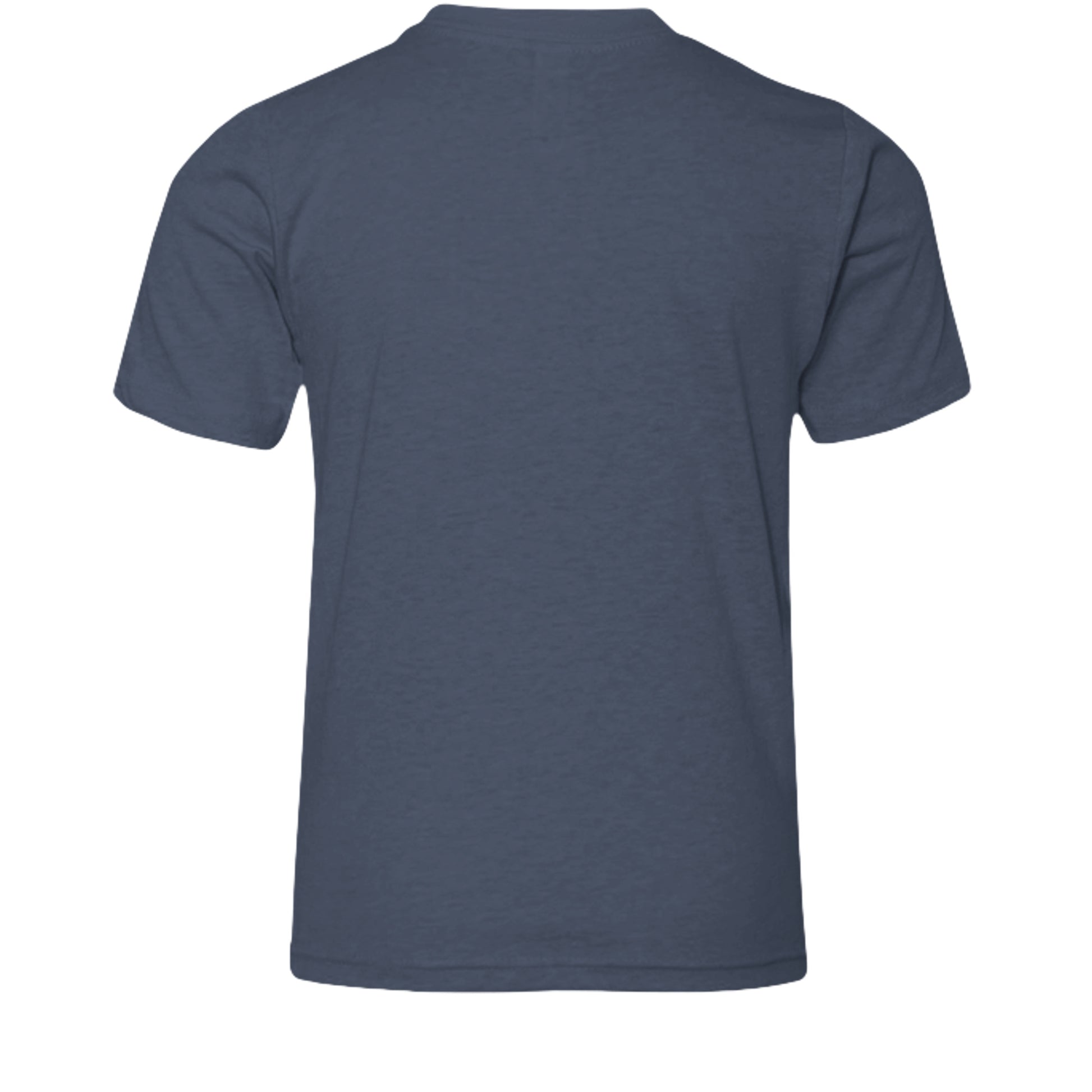 Heather Navy - 3001YCVC - BACK