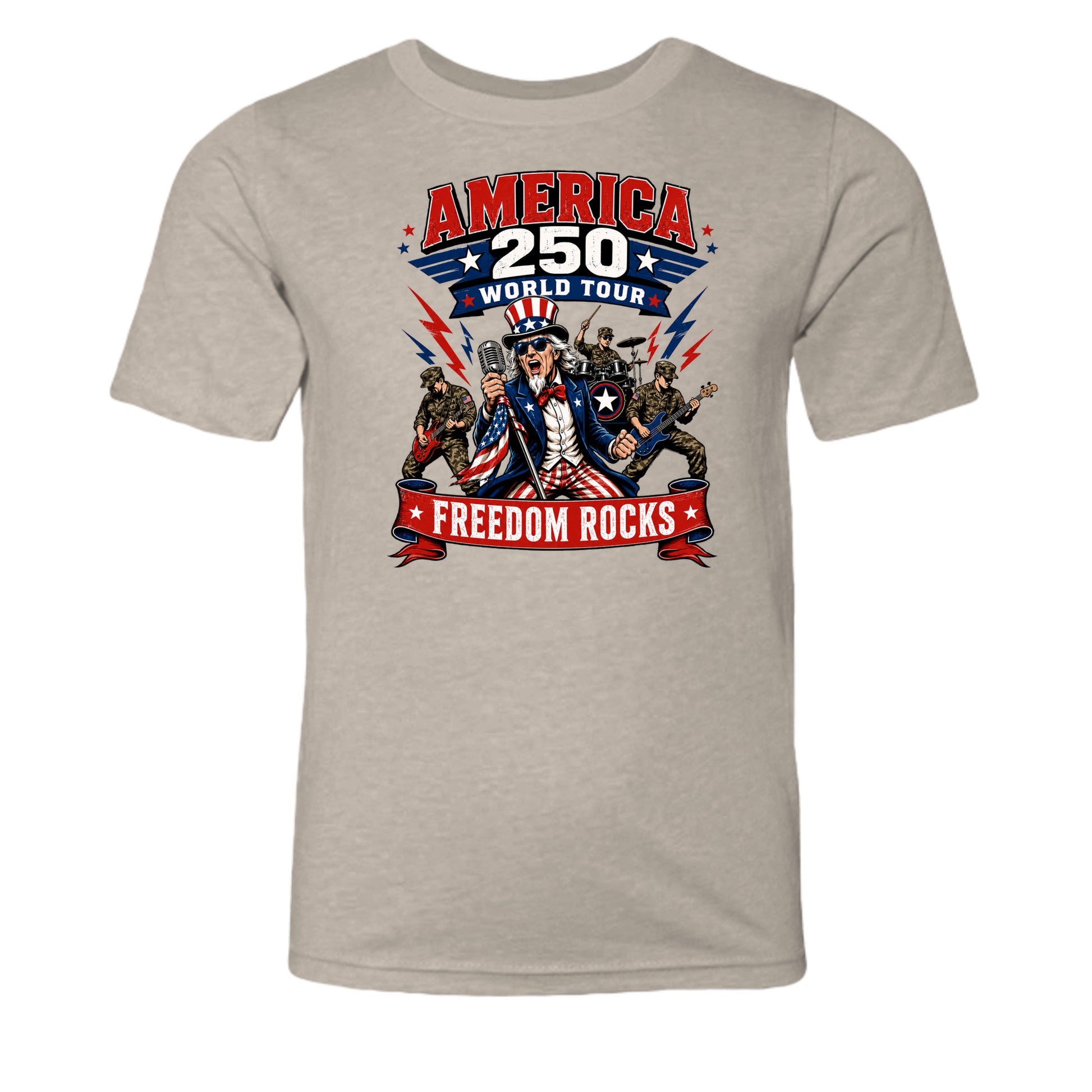 Heather Dust - 3001YCVC - FRONT