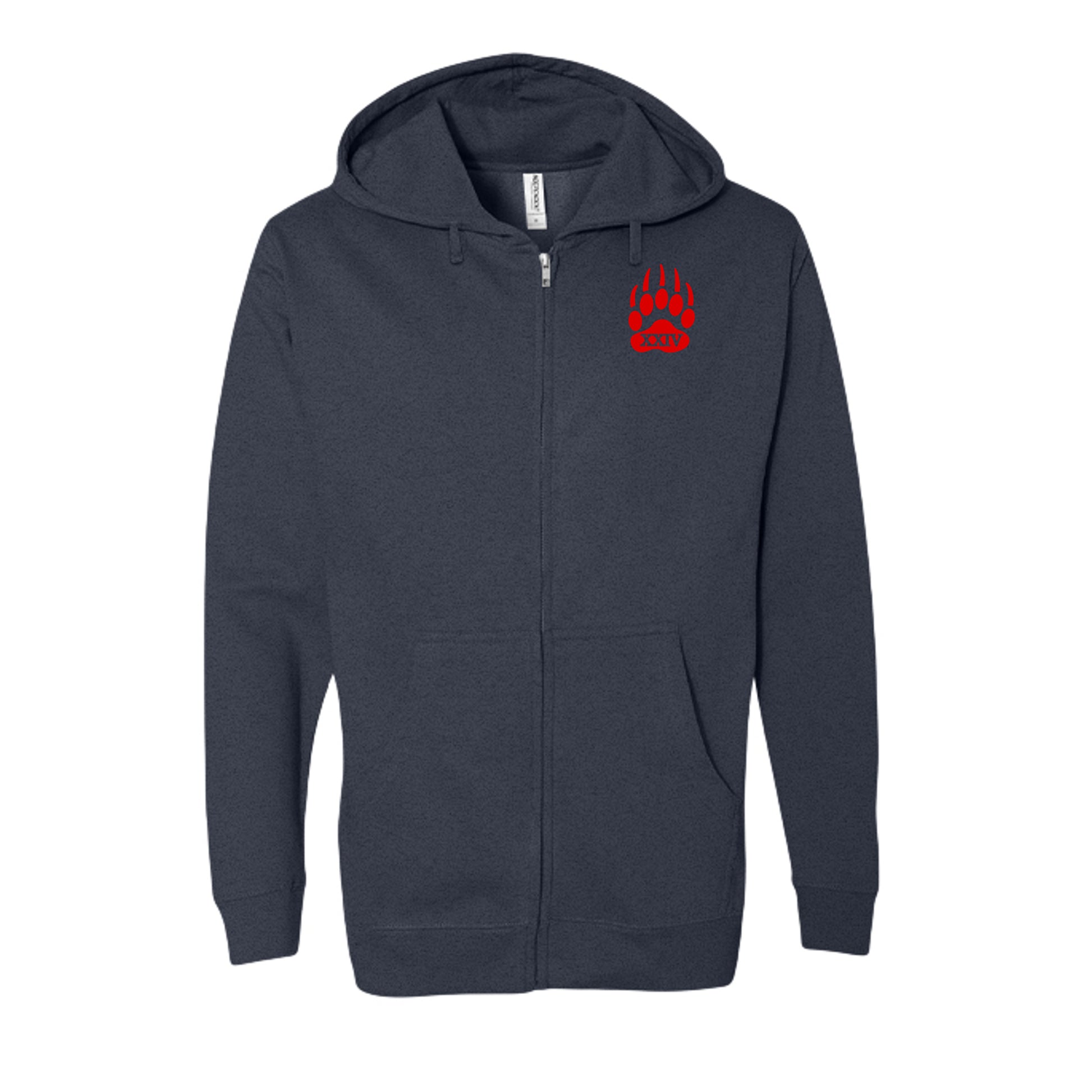 Classic Navy Heather - SS4500Z - FRONT